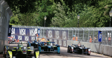 Formula E races take part in cities around the world, including London